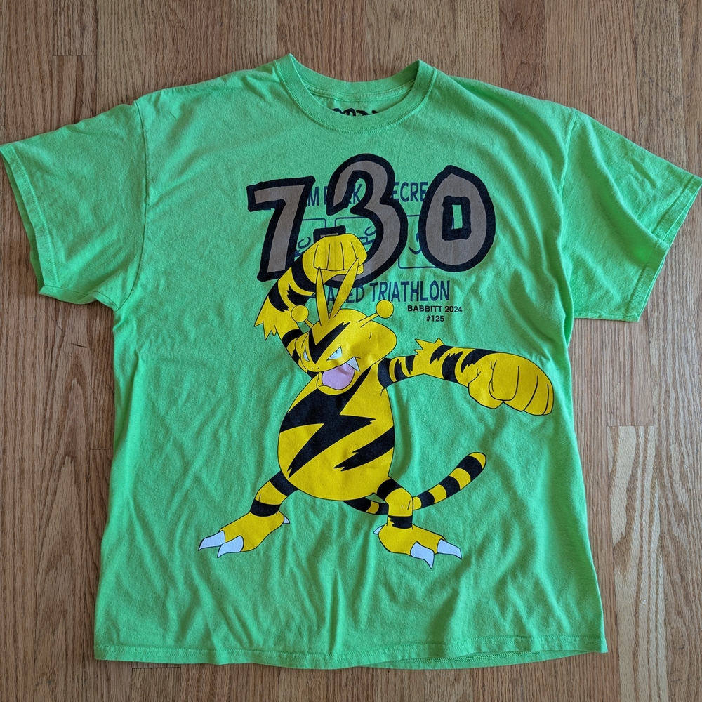 Ass Pizza Green Pokemon Graphic T-Shirt with Very Rare No Duplicates Made